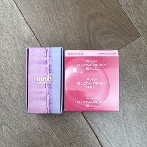 Nuse Care Liptual #08 & Hince Raw Glow Dewy Ball #09